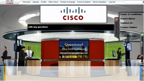 Cisco puts on virtual partner summit