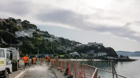 Waste concrete gets new life in Wellington transport project