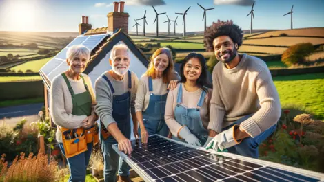 Over 50s in Britain lead in embracing renewable energy